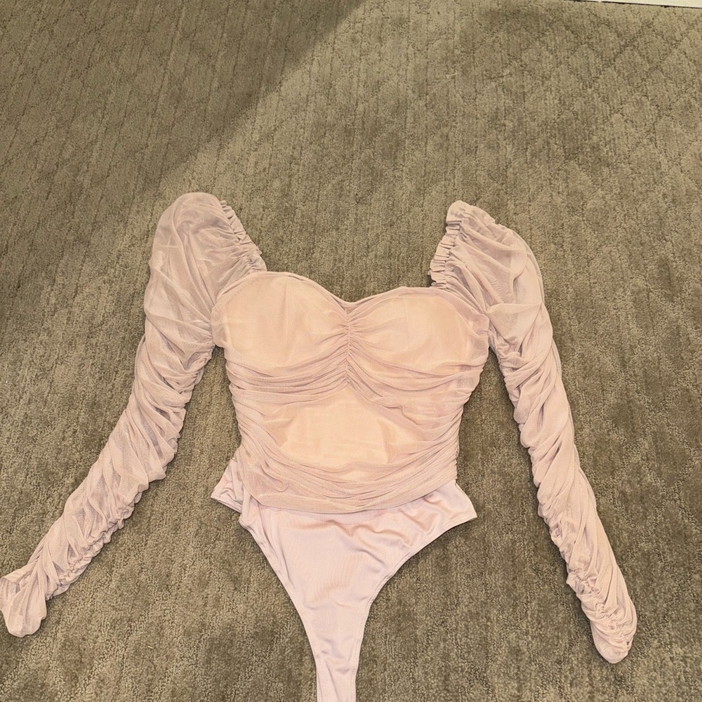 Elegant Pink women’s bodysuit